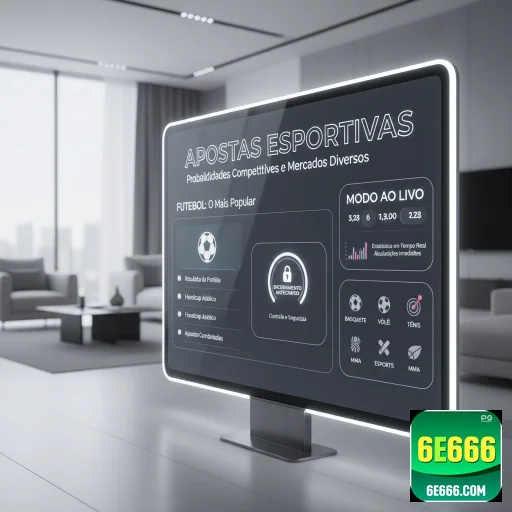 Tela de apostas esportivas do site 6e666 mostrando odds.