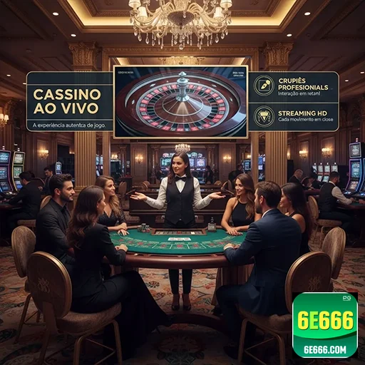 Jogos de slots diversificados no 6e666 em um cassino ao vivo.