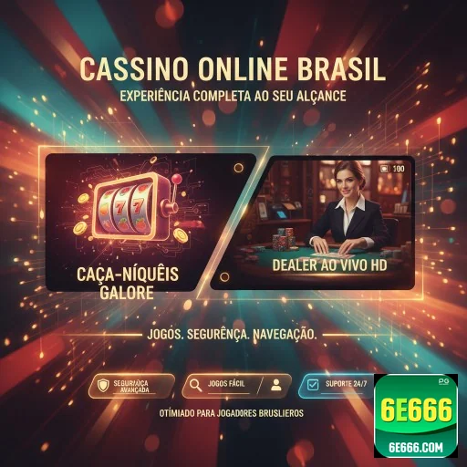 Interface de jogos VIP no aplicativo 6e666 com caça-níqueis.