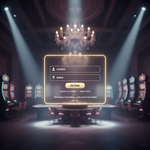 Tela de login oficial 6e666 com link de acesso seguro