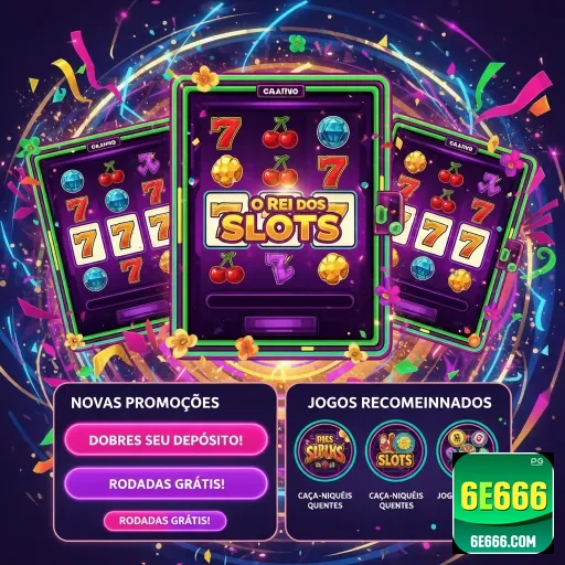 Tabela de jackpots da plataforma 6e666 com slots populares.