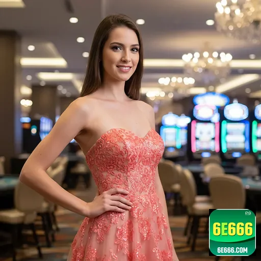 Usuária VIP no cassino 6e666, mostrando acessibilidade móvel.